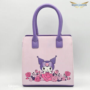 Loungefly Sanrio Kuromi Roses Mini Satchel Bag New